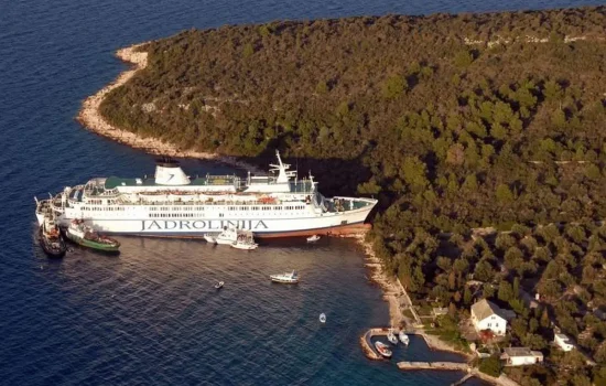Grounding of ferry Marko Polo in Croatia in 2009